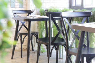 Vienna Outdoor Aluminium Stacking Chairs and Tables